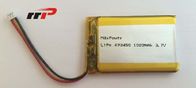 блоки батарей IEC62133 3.7V 493450 1020mAh Samll LiPolymer для GPS