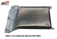 ОЭМ батареи 7.4В 3400мАх полимера лития видимости термального Имагер с черной раковиной ПК с УЛ КБ КК