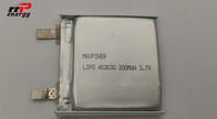 BIS KC MSDS UN38.3 CB IEC блока батарей полимера лития 3.7V 300mAh