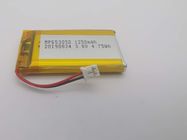 разряд тока МП653050 батареи 5К Контант полимера иона лития 1250мах 3.7В для медицинского