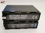 Блок батарей иона видео 6600мАх перезаряжаемые Ли НП Ф970 НП-Ф960 цифров