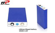 Клетка фосфата UL CB KC батареи лития LiFePO4 PSE 3.2V 105Ah