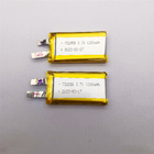 Алюминиевая пластиковая батарея 752950 1200mah 0.2C полимера Li с UL IEC62133