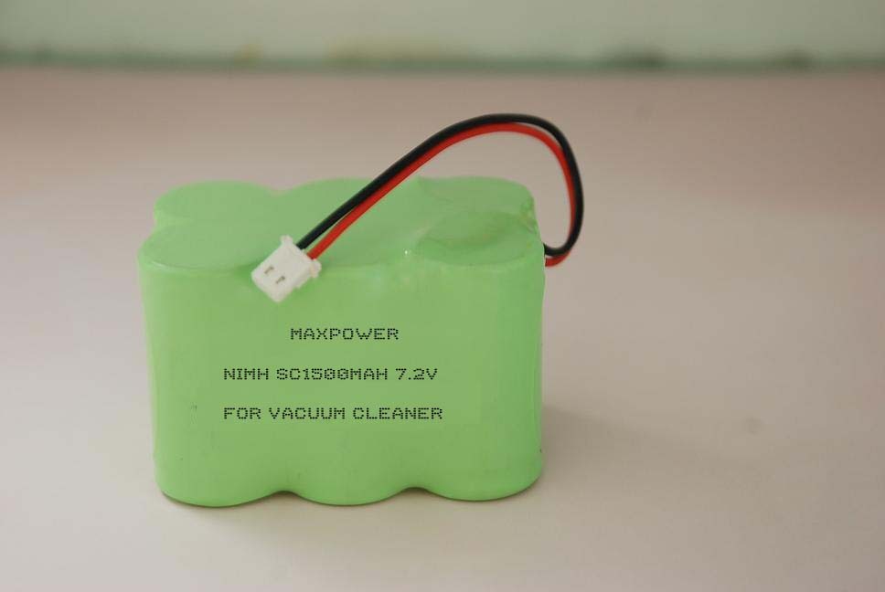 Батареи NICD/блоки батарей SC1500mAh 7.2V Nimh для пылесоса
