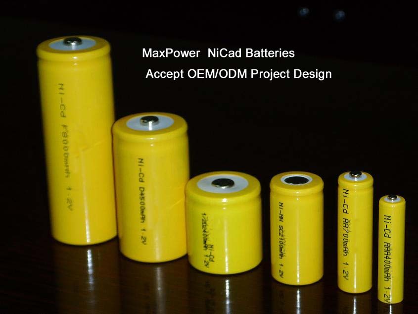 Подгонянные батареи NiCd перезаряжаемые