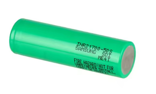 Оригинальный класс А 21700 высокий отвод 21700 литий батарея 3.6V 5000mAh INR21700-50S Макс 45A разряд