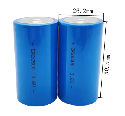 Er26500 3.6v 8500mah 9ah lisocl2 аккумулятор Er26500 литийная батарея C 3.6V 9000mah первичная литийная батарея
