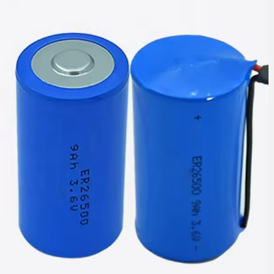 Er26500 3.6v 8500mah 9ah lisocl2 аккумулятор Er26500 литийная батарея C 3.6V 9000mah первичная литийная батарея