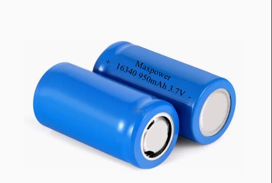 16340 3.7V 800mah 950mAh 1000mAh литий-ионные батареи CR123A Фанты фонарики Цилиндрические литий-ионные батареи