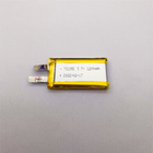 Алюминиевая пластиковая батарея 752950 1200mah 0.2C полимера Li с UL IEC62133