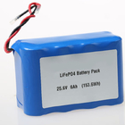 батарея лития 8S1P блока батарей 32700 25.6V 6Ah LiFePO4 изготовленная на заказ