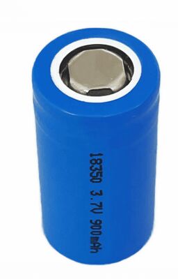 Аккумуляторная батарея Li-ion 18350 3.7V 900mAh высокой емкости класса А