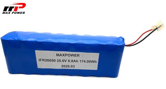 Аккумуляторная батарея 8S2P 26650 LiFePO₄ 25,6 В 6,8 Ач. Высокомощное энергетическое решение для промышленных роботов