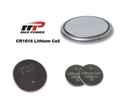Нетоксическая батарея лития LiMnO2 CR1616 3.0V основная 50mAh для карточек нот