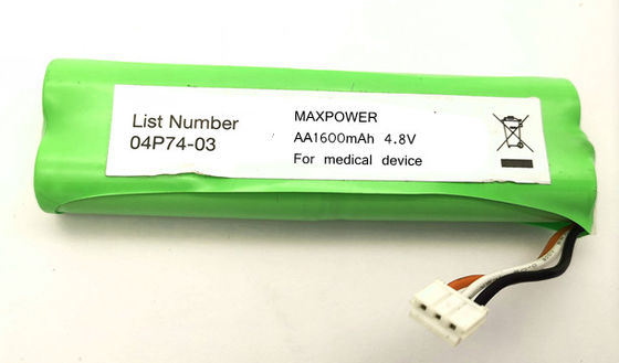 NIMH AA1600mAh 4,8В батарея