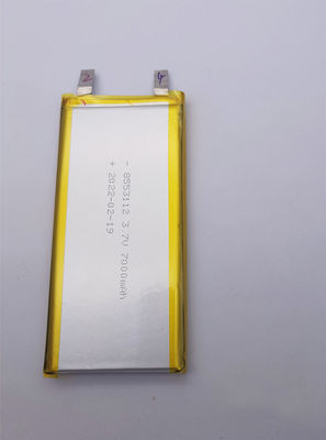 батарея 0.2C 3.7V KC 8553112 полимера лития 7000mah с UL IEC62133